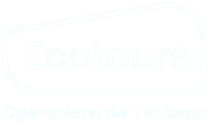 Logo de Ecotours en color blanco